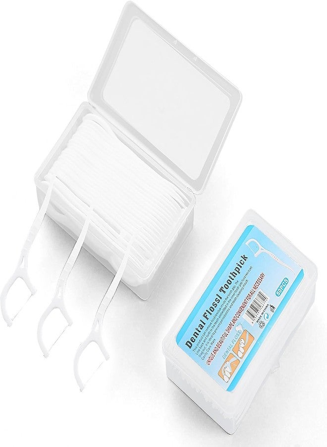 MR. JV MR.JV 3-in-1 Dental Floss Toothpick Cleaner Set - Oral Care Flosser with Handle for Clean Teeth, Fresh Breath & Healthy Gums - Image 1
